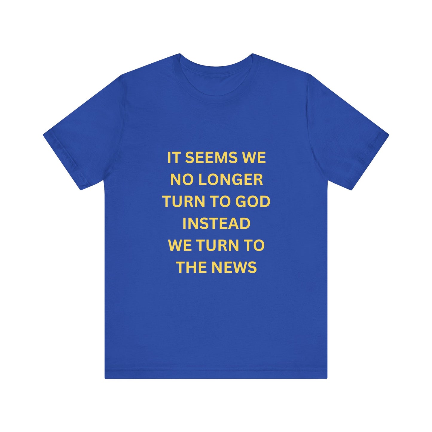 Unisex Jersey Short Sleeve Turn To God