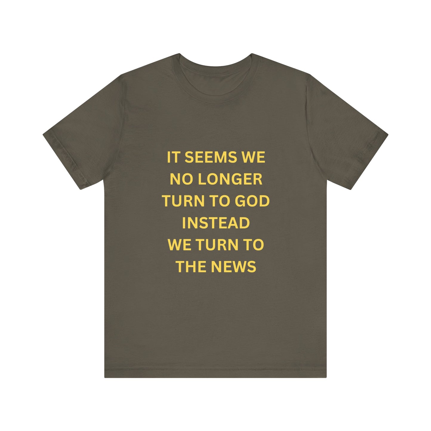 Unisex Jersey Short Sleeve Turn To God