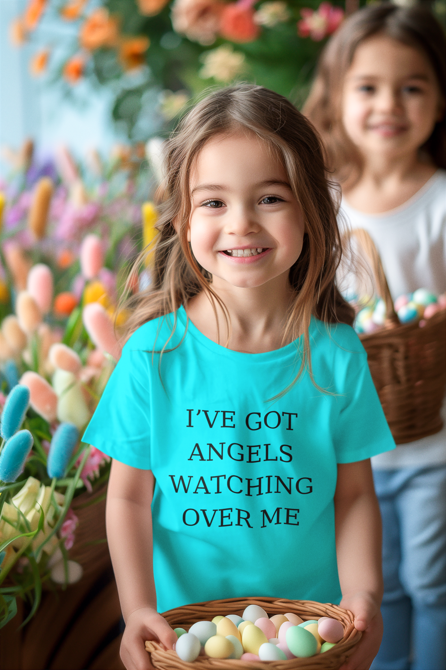 Child's T-shirt - Multi colors - Angles Watching Over Me