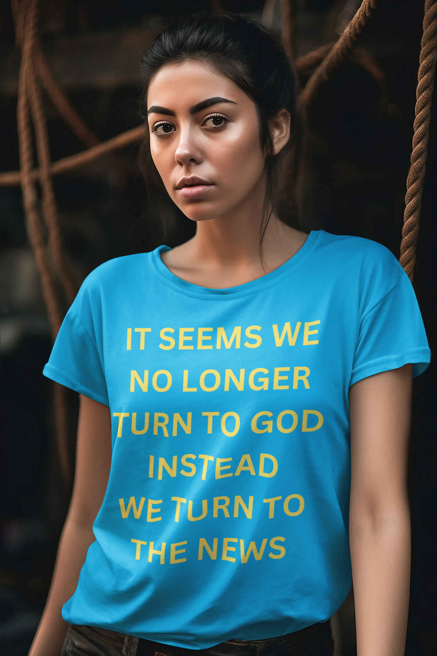 It Seems We No Longer Turn To God - T-Shirt