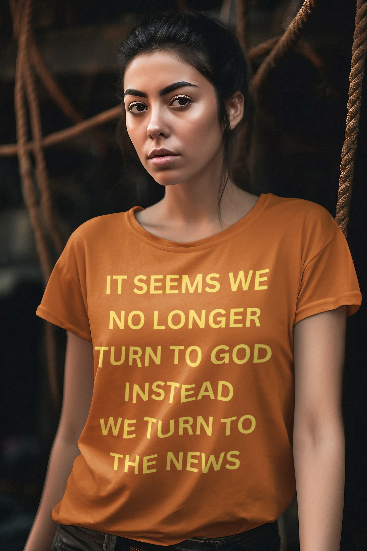 It Seems We No Longer Turn To God - T-Shirt